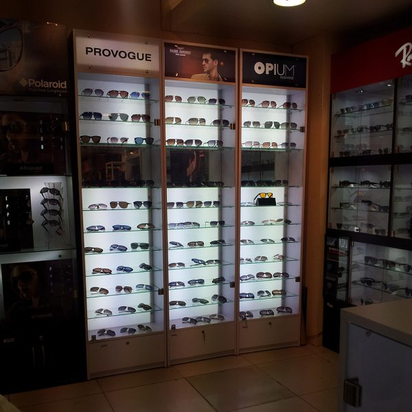 shop in shop Optical Display Kiosk Designs