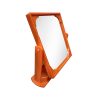 orange optical display counter mirror