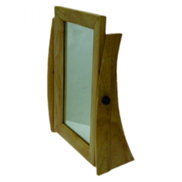 Rubber Wood Optical Counter Mirror