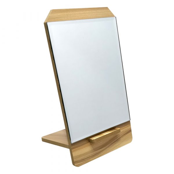 Wooden Optical Counter mirror