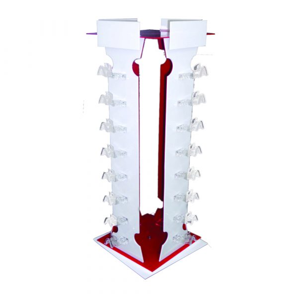 Acrylic Rotating Optical Counter Display Stand