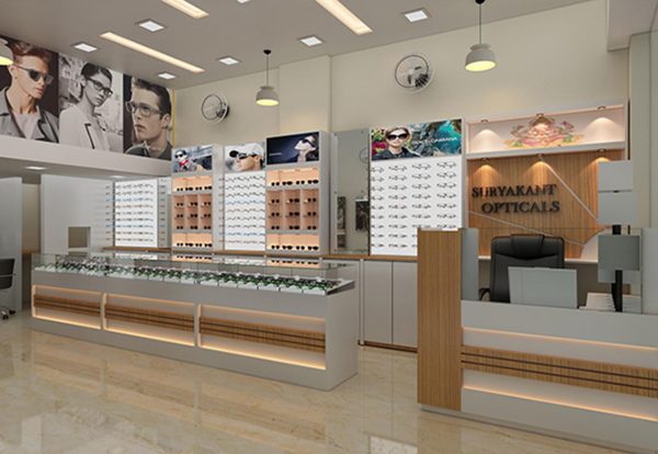 optical shop design ideas india