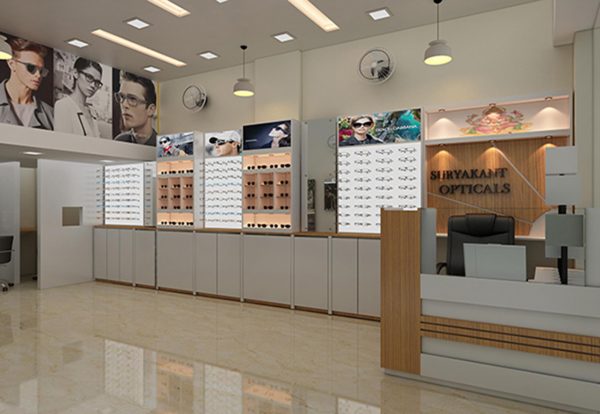 optical shop design ideas india