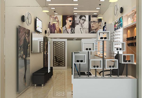optical shop design ideas india