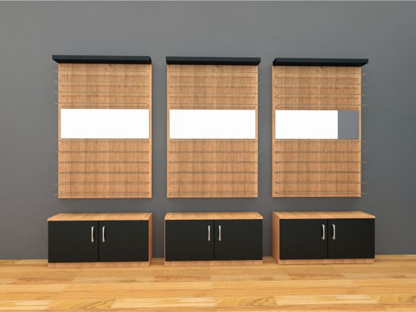 eyewear wall display unit