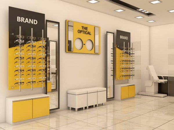 optical shop design ideas india