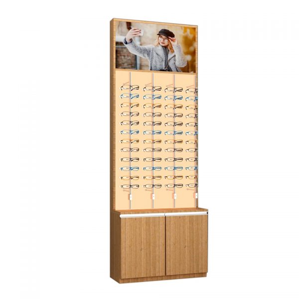 Eyewear wall displays