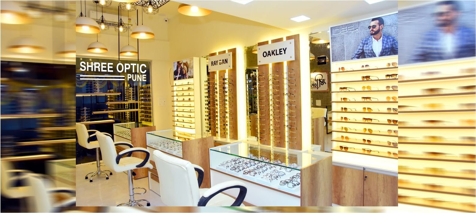 optical shop design in india