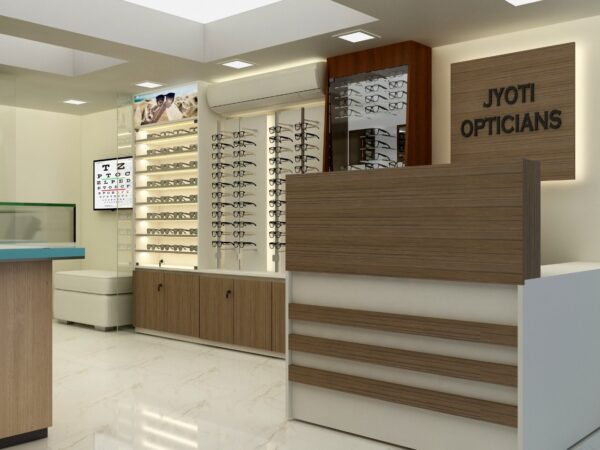 optical showroom interior design