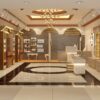 elegant optical showroom designing