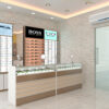 small optical shop design