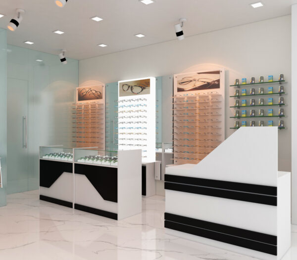 simple optical shop design