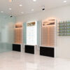 optical shop wall display design