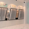 optical shop wall display design