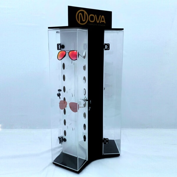 rotating sunglass display