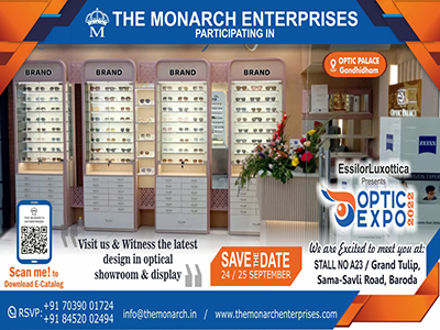The Monarch Enterprises participating in Optic Expo Vadodara 2022