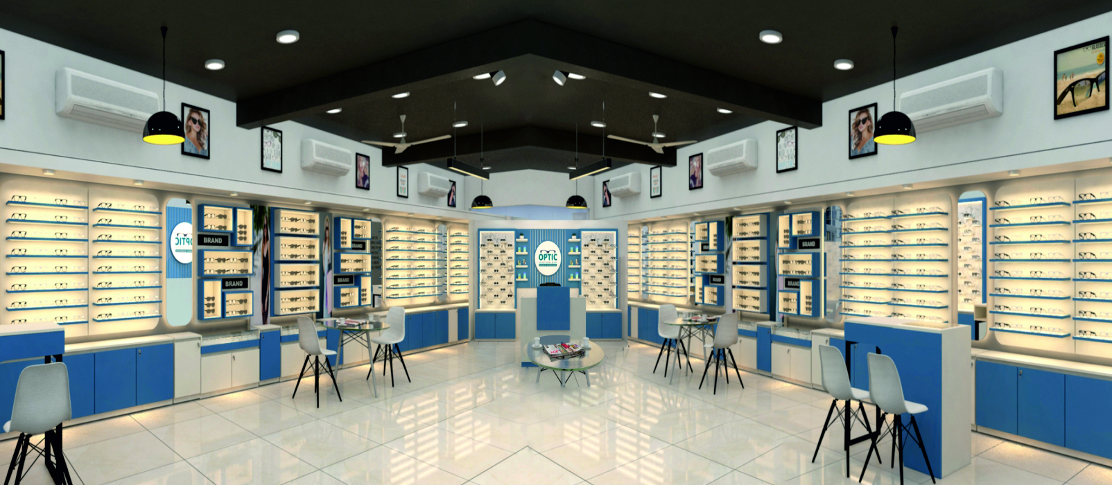 Optical Showroom Designing