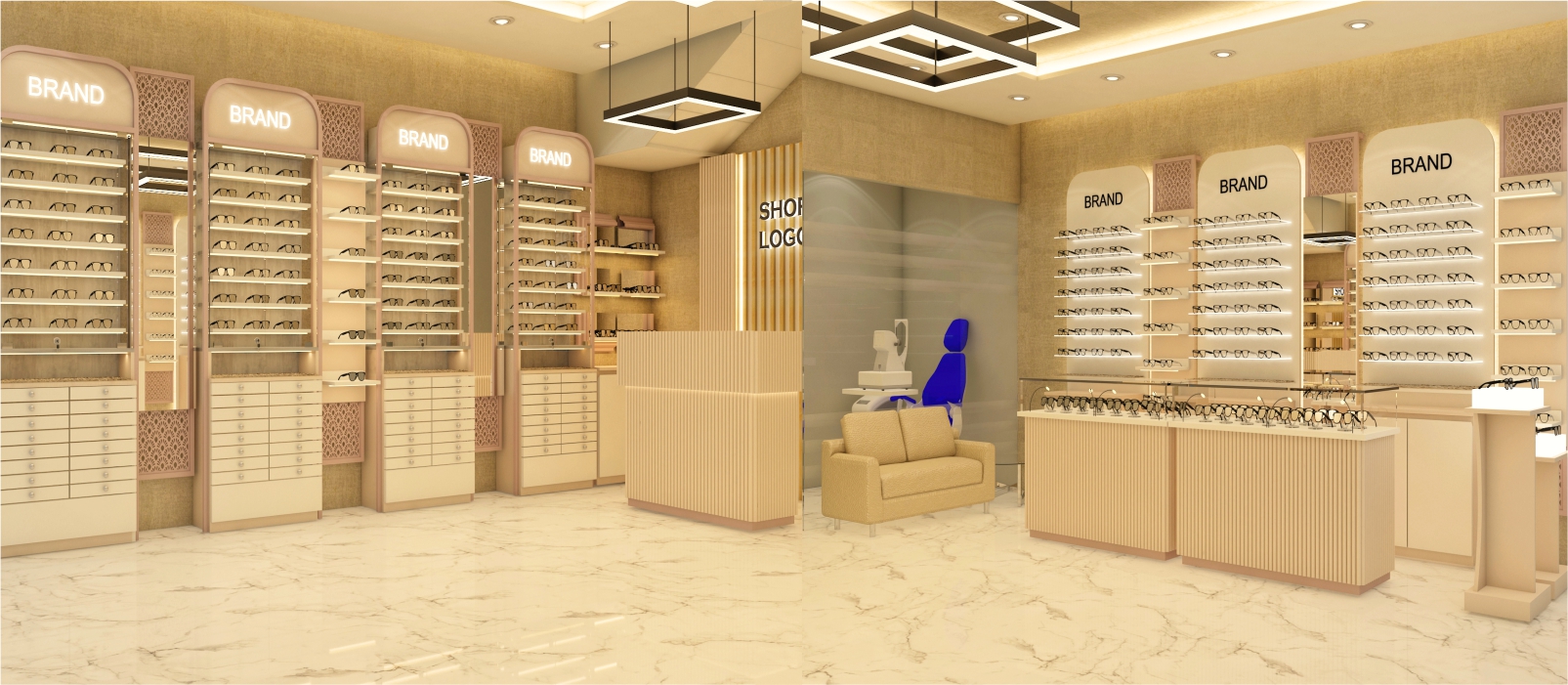 Optical Showroom Designing