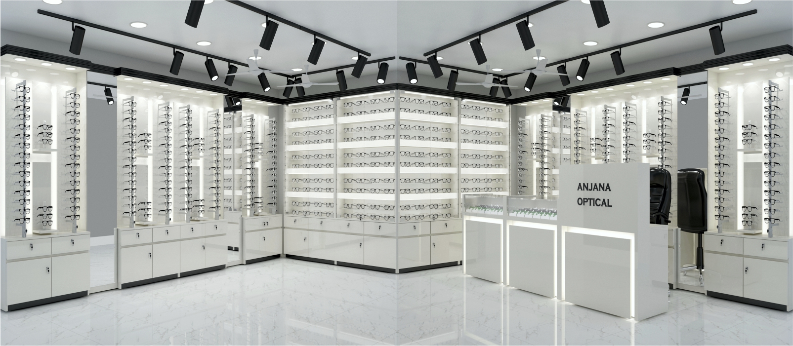 Optical Showroom Designing