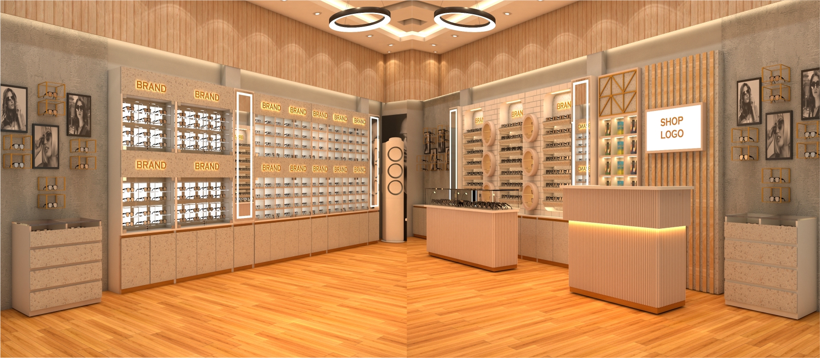 Optical Showroom Designing