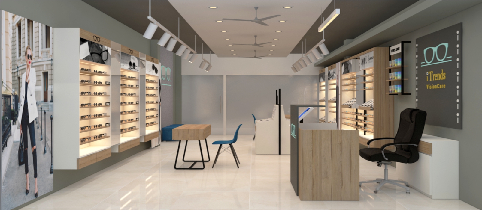 Optical Showroom Designing