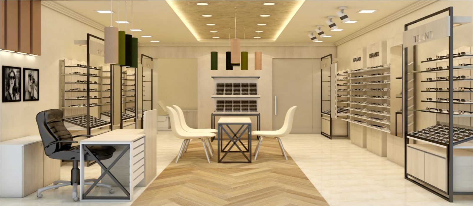 Optical Showroom Designing