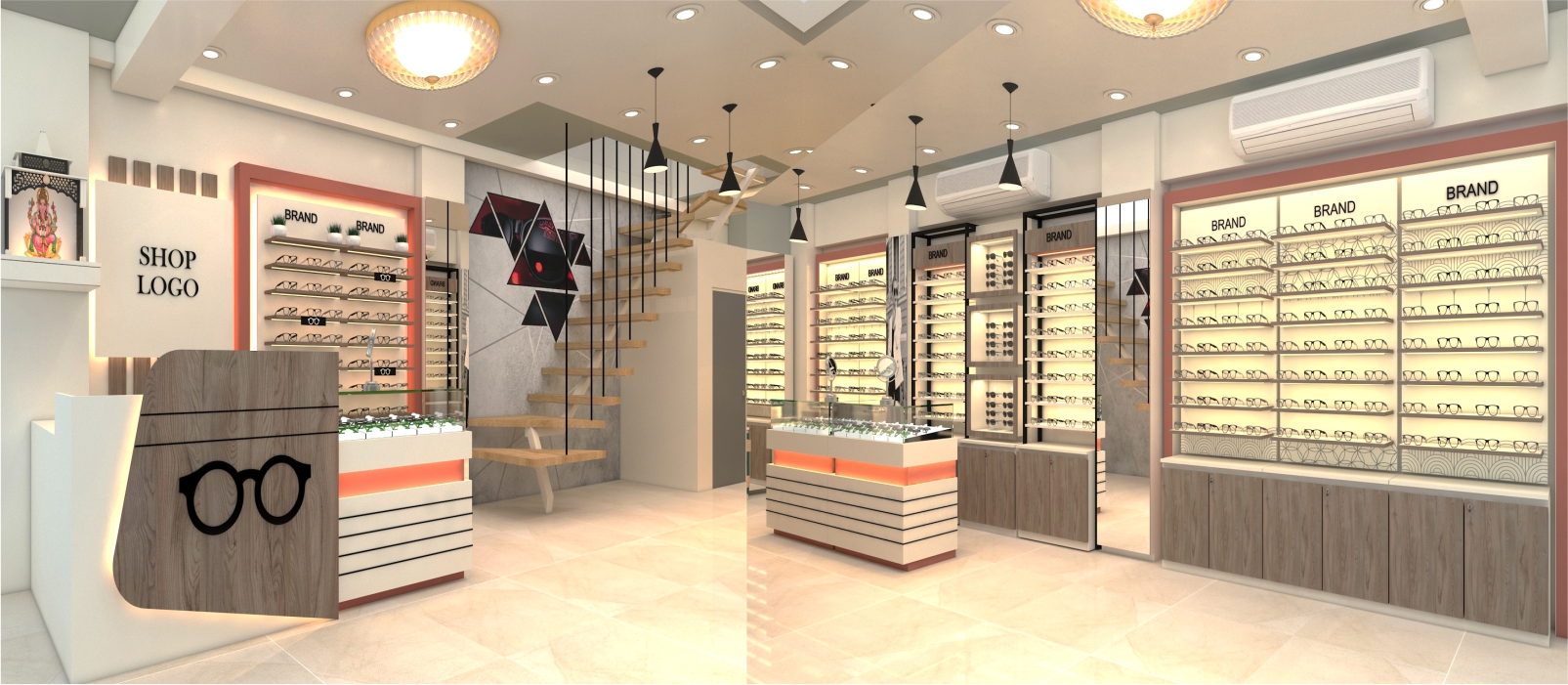 Optical Showroom Designing